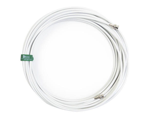 WRG8X50 WHITE JACKET 50’ RG8X COAXIAL CABLE